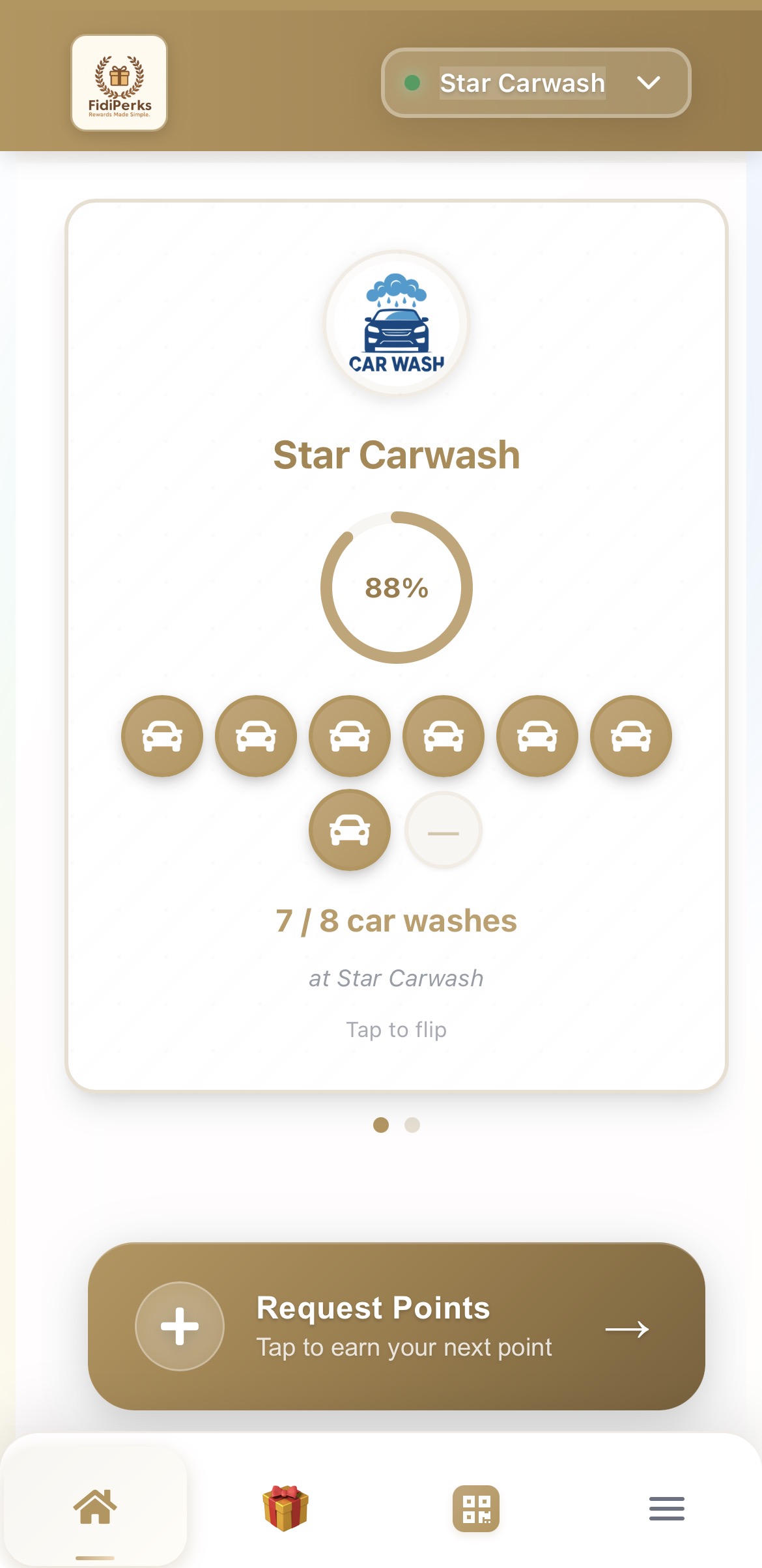 FidiPerks user app preview